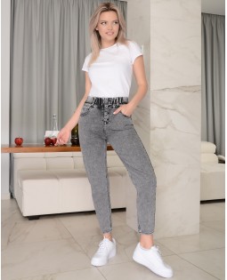 Джинсы женские MOM W9574A