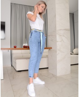 Джинсы женские MOM W9579A