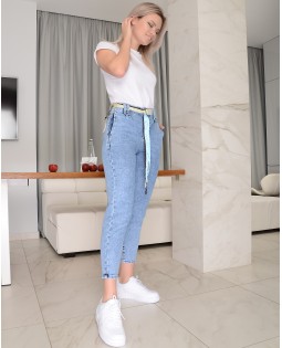 Джинсы женские MOM W9579A