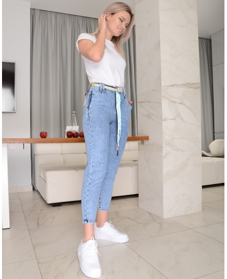Джинсы женские MOM W9579A