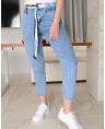 Джинсы женские MOM W9579A - фото 4