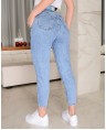 Джинсы женские MOM W9579A - фото 3