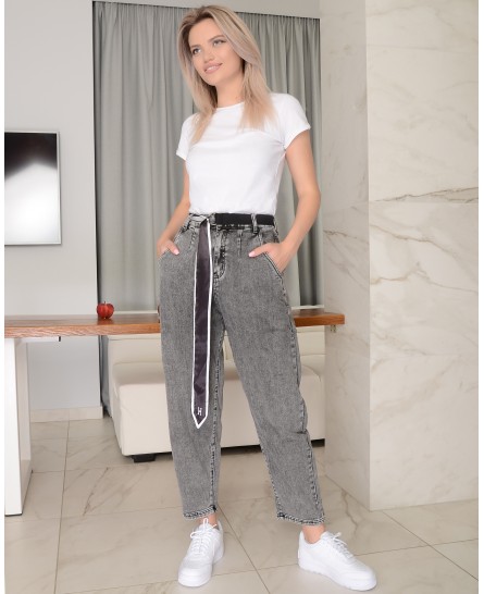 Джинсы женские MOM W9578A