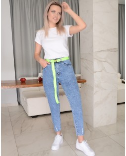Джинсы женские MOM W9585A