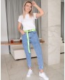 Джинсы женские MOM W9585A