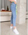 Джинсы женские MOM W9585A - фото 4
