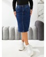 Юбка джинсовая женская Classic W268A - фото 5