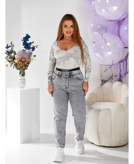 Джинсы женские MOM W318A
