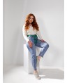Джинсы женские MOM W325A - фото 2