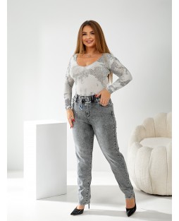 Джинсы женские MOM W0166A