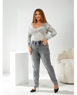 Джинсы женские MOM W0166A