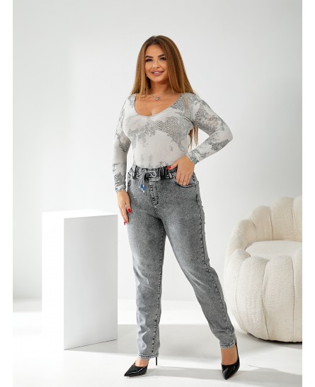 Джинсы женские MOM W0166A
