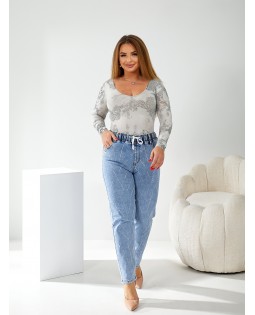 Джинсы женские MOM W358A