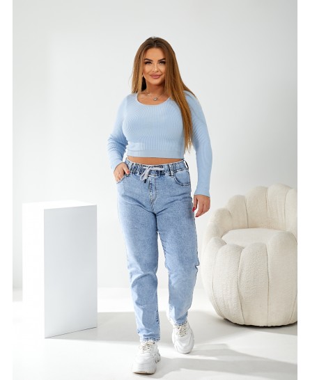 Джинсы женские MOM W357A