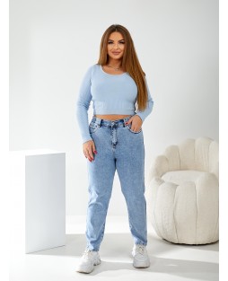  Джинсы женские MOM W356A