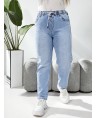 Джинсы женские MOM W359A - фото 7