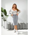 Юбка джинсовая женская Classic W352A - фото 10 Юбка джинсовая женская Classic W352A - фото 10