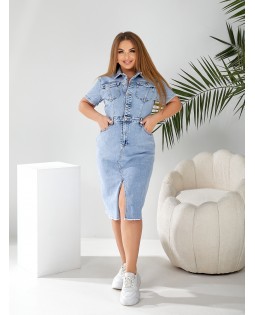 Сарафан джинсовый женский W328A