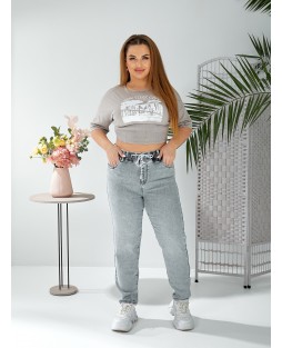 Джинсы женские MOM W363A