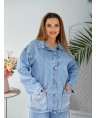Куртка джинсова жіноча Classic W347A - фото 6