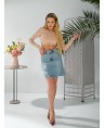 Юбка джинсовая женская Classic W379A - фото 10