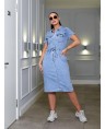 Сарафан джинсовый женский Classic W329A - фото 2