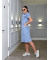 Сарафан джинсовый женский Classic W329A - фото 5