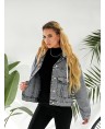 Куртка джинсова жіноча Sport W339A - фото 3