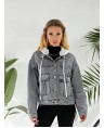 Куртка джинсова жіноча Sport W339A - фото 6