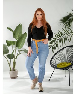 Джинсы женские MOM W370A