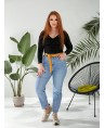 Джинсы женские MOM W370A
