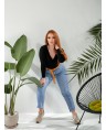Джинсы женские MOM W370A - фото 8