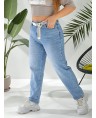 Джинсы женские MOM W1-005A - фото 4