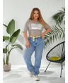 Джинсы женские MOM W1-012A