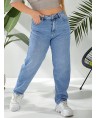 Джинсы женские MOM W1-010A - фото 7