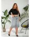 Юбка джинсовая женская Classic W392A - фото 8
