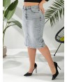 Юбка джинсовая женская Classic W392A - фото 5