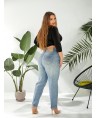 Джинсы женские MOM W390A - фото 6