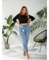 Джинсы женские MOM W400A - фото 7