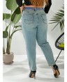 Джинсы женские MOM W401A - фото 6