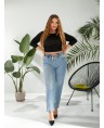 Джинсы женские MOM W391A - фото 8