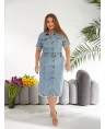 Сарафан джинсовый женский Classic W331A - фото 5 Сарафан джинсовый женский Classic W331A - фото 5