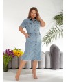 Сарафан джинсовый женский Classic W331A - фото 4 Сарафан джинсовый женский Classic W331A - фото 4