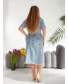 Сарафан джинсовый женский Classic W331A - фото 3 Сарафан джинсовый женский Classic W331A - фото 3