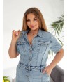 Сарафан джинсовый женский Classic W331A - фото 6 Сарафан джинсовый женский Classic W331A - фото 6