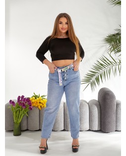 Джинсы женские MOM W1-003A