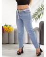 Джинсы женские MOM W1-003A - фото 6