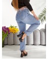 Джинсы женские MOM W1-003A - фото 4