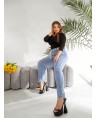 Джинсы женские MOM W1-003A - фото 2