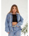 Куртка джинсова жіноча Sport W2-002A - фото 8
